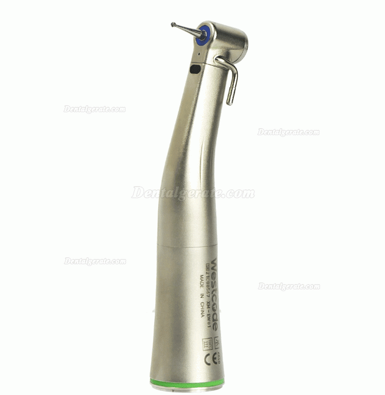 Westcode XM-EW01 Gr&uuml;n Winkelst&uuml;ck 20:1 mit Glasfaser-LED f&uuml;r die Implantatchirurgie