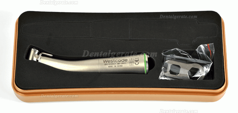 Westcode XM-EW01 Gr&uuml;n Winkelst&uuml;ck 20:1 mit Glasfaser-LED f&uuml;r die Implantatchirurgie