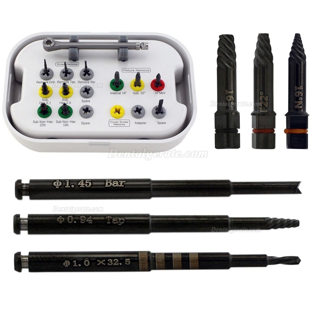 Kit zum Entfernen ZahnImplantat-Abutment & Gebrochene Implantaten Schraube