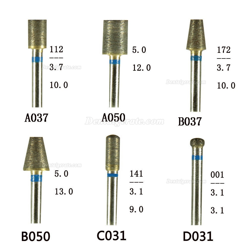 30 Stück/Set vollgesinterte Zahndiamantbohrer Dentallabor-Werkzeugsets 30 Stück/Set vollgesinterte Zahndiamantbohrer Dentallabor-Werkzeugsets