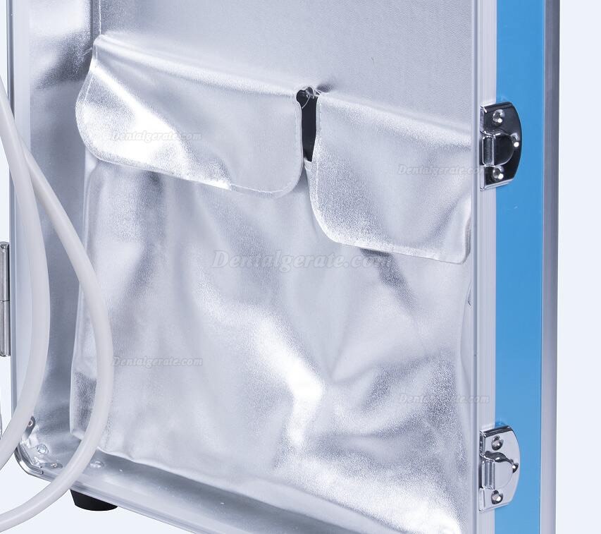 Greeloy® GU-P204 Mobile Dentaleinheit (Portable Dental Unit) mit Kompressor Suction Greeloy® GU-P204 Mobile Dentaleinheit (Portable Dental Unit) mit Kompressor Suction