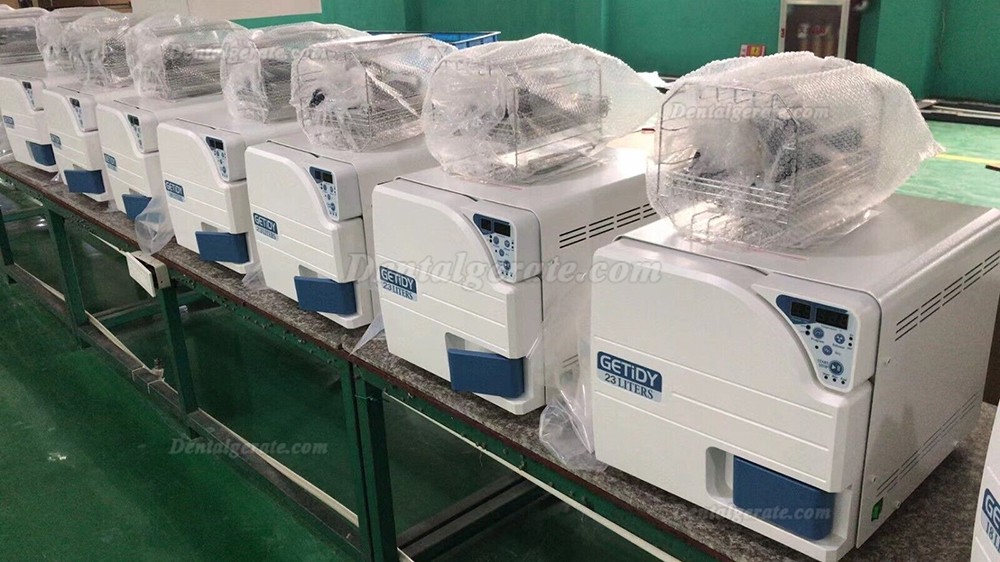 Getidy JCH 16L/18L/23L Autoklav Sterilisatoren Zahnarztpraxis Klasse N mit Trocknungsfunktion