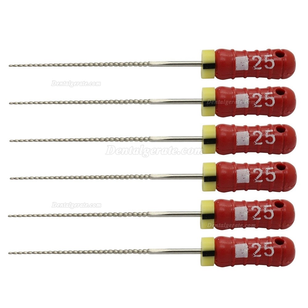 Zahn&auml;rztliche Endodontie Handfeilen Endo K-Feile 21mm 25mm 28mm 31mm L&auml;nge