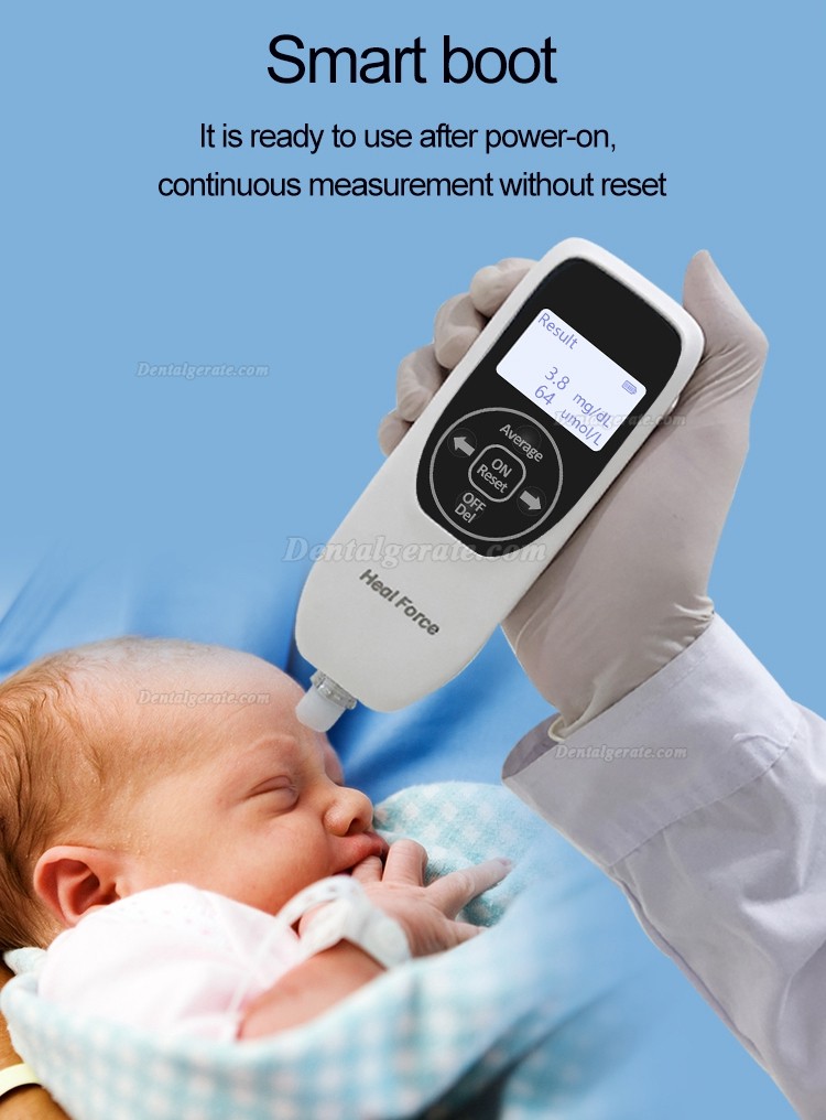 HealForce DHD-C hebamme transkutane bilirubin messger&auml;t neugeborenen jaundice meter