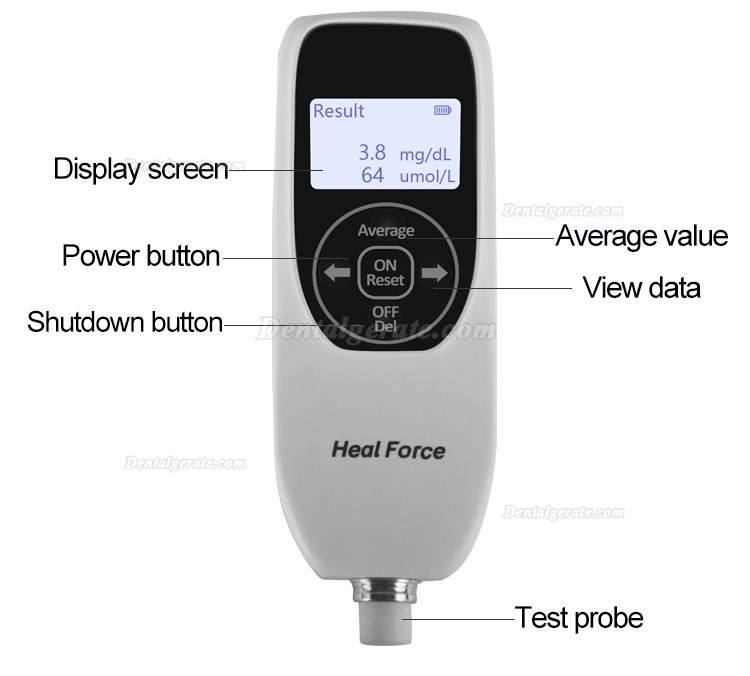 HealForce DHD-C hebamme transkutane bilirubin messger&auml;t neugeborenen jaundice meter