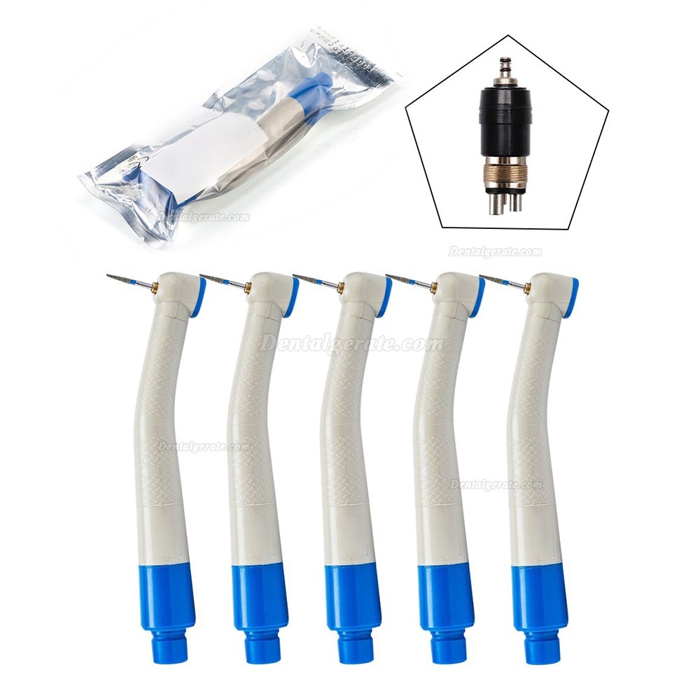 5X Einweg Wrench Typ Turbine Handst&uuml;ck 4 Loch verhindern cross-infection