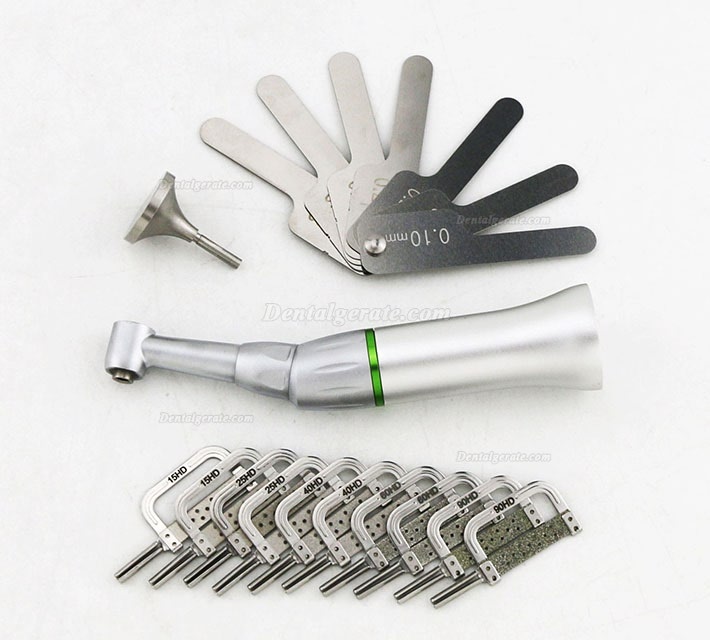 Dental Kieferorthop&auml;dische 4:1 Interproximale Streifen Kontra Winkel Set IPR EVA