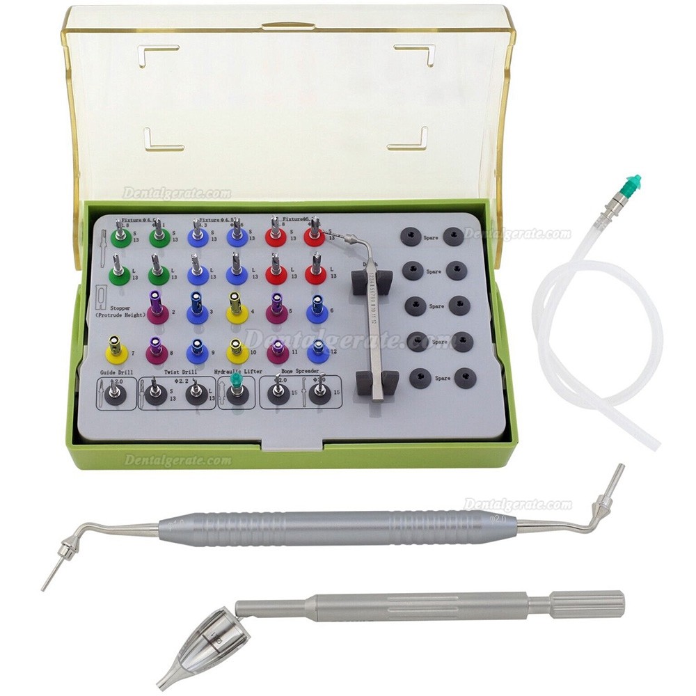 Dental Implant CAS Kit (Crestal Approach Sinus Kit) HIOSSEN OSSTEM Bohrstopfen, Hydraulischer Membranheber