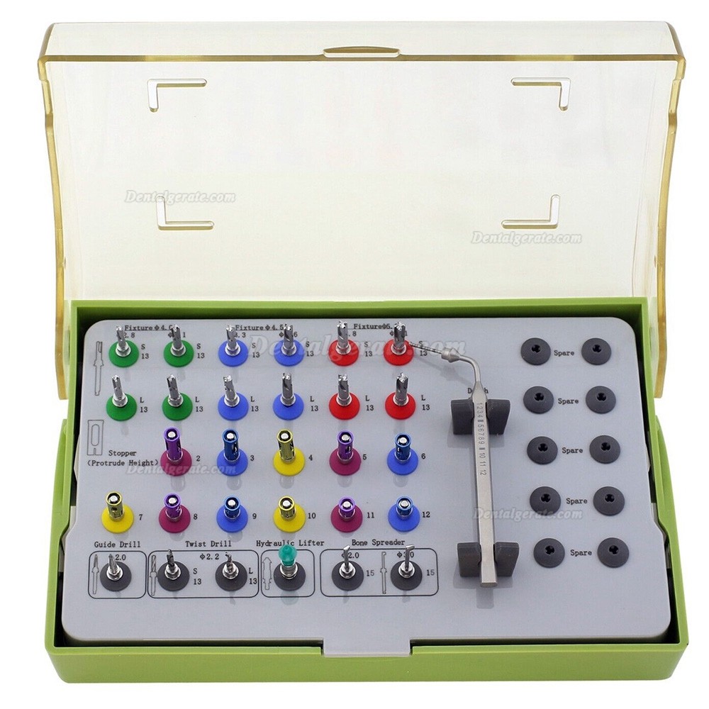 Dental Implant CAS Kit (Crestal Approach Sinus Kit) HIOSSEN OSSTEM Bohrstopfen, Hydraulischer Membranheber
