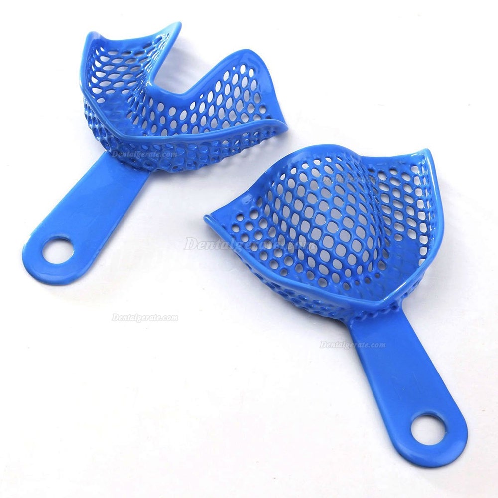 10 x Einweg Dental Eindruck Bite Registrierung Tablett Prothese Modell Material