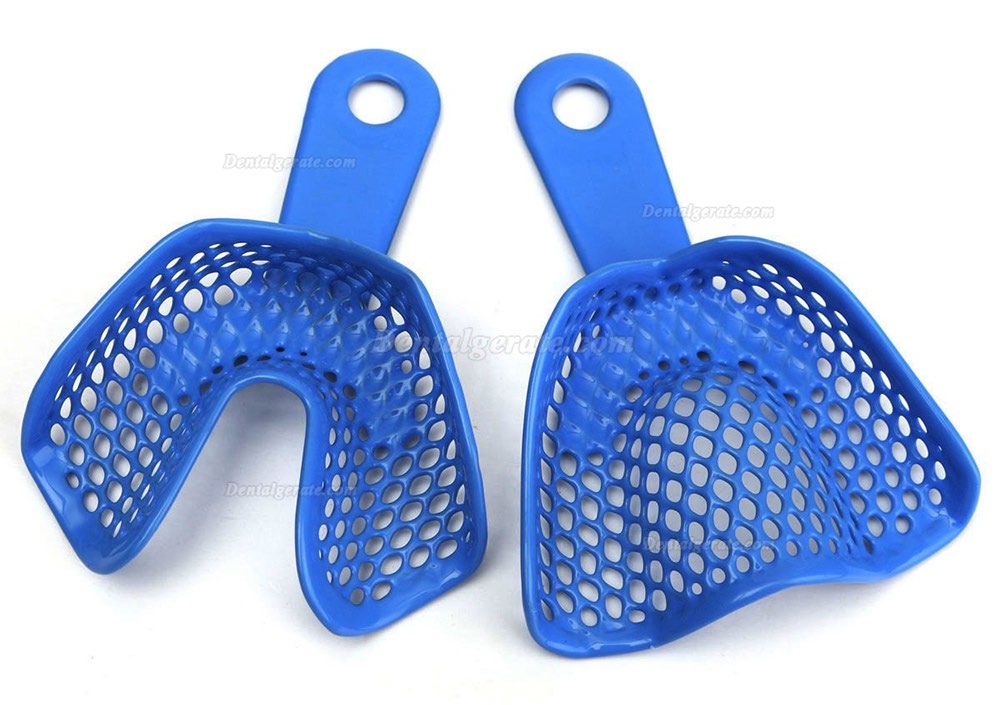 10 x Einweg Dental Eindruck Bite Registrierung Tablett Prothese Modell Material