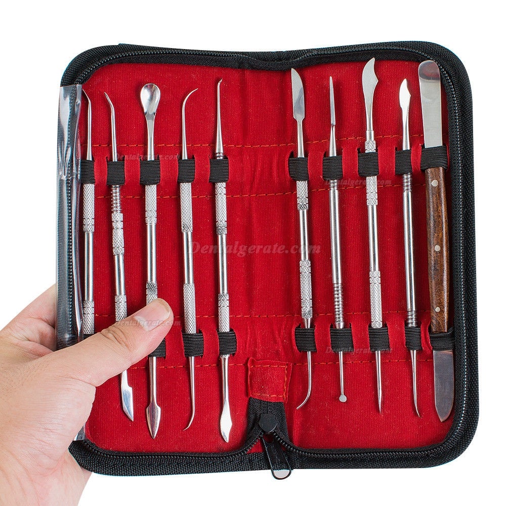 10Pcs Mechaniker Typ Wachs Tranchiermesser oral-outil