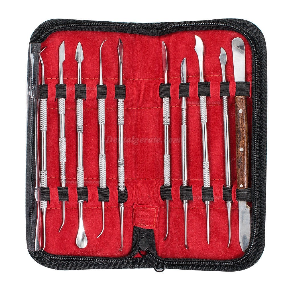 10Pcs Mechaniker Typ Wachs Tranchiermesser oral-outil