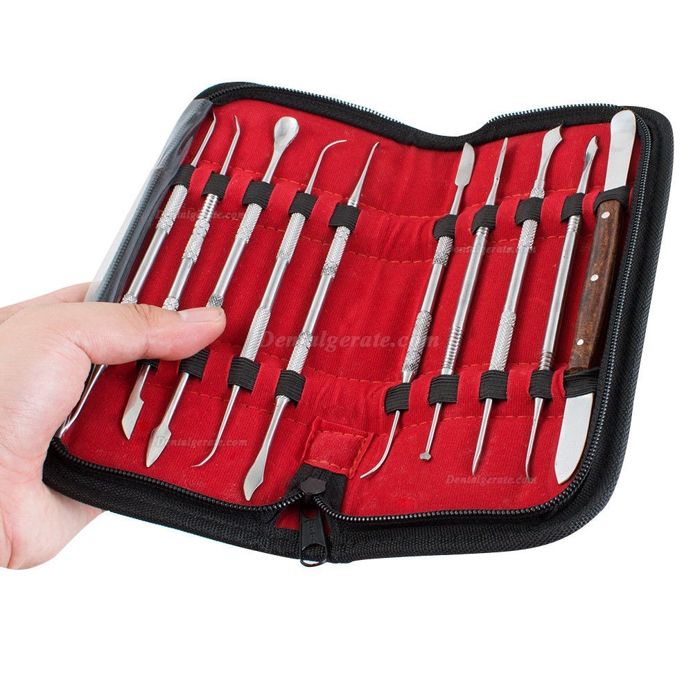 10Pcs Mechaniker Typ Wachs Tranchiermesser oral-outil