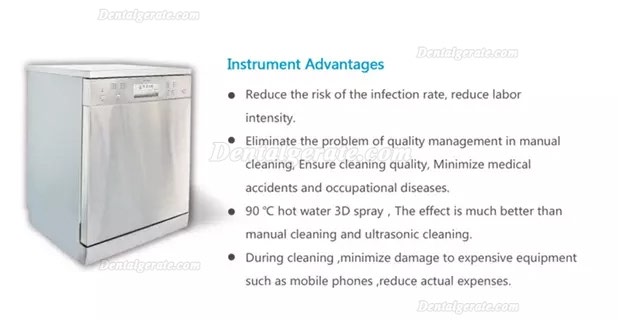 Zahnheilkunde Handst&uuml;ck Instrumentenscheibe Thermo Desinfector 160L