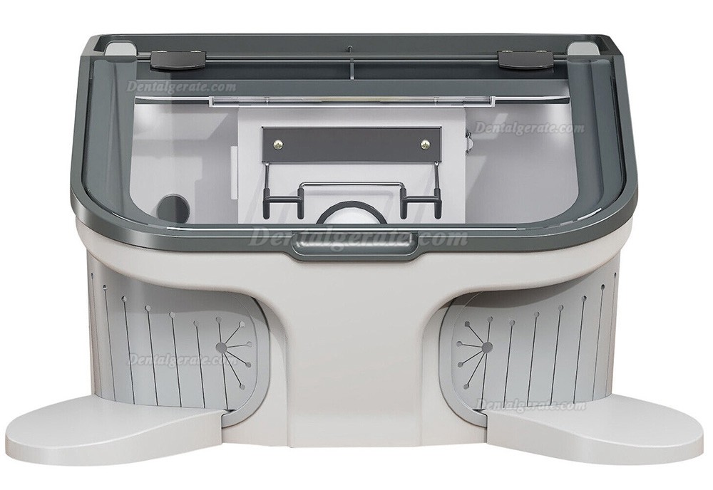 JG JT-69 Dentaler Sandstrahlger&auml;te Staubdichte Sandstrahlbox mit LED-Licht
