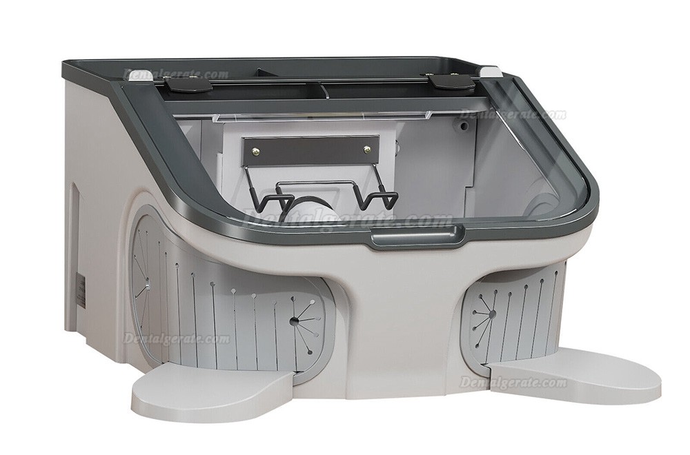 JG JT-69 Dentaler Sandstrahlger&auml;te Staubdichte Sandstrahlbox mit LED-Licht
