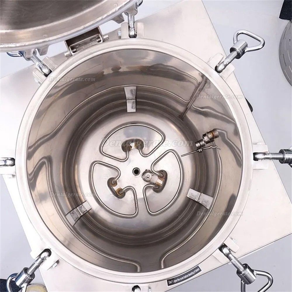 JIBIMED LS-LD 35L/50L/75L/100L/120L/150L Vertikaler Hochdruck Dampf Autoklav Sterilisator 105℃ - 134℃ LED-Anzeige