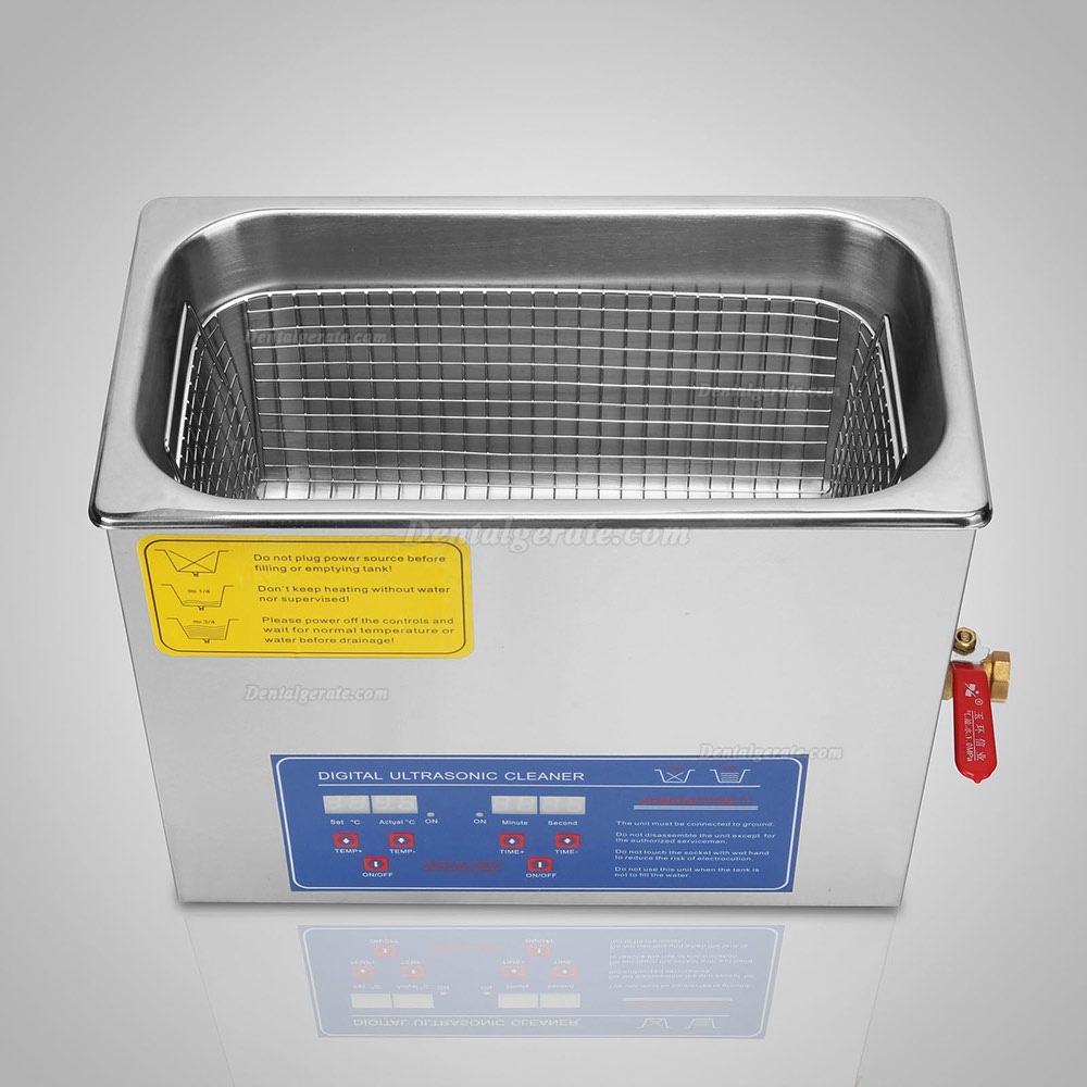 6L Industrie Digital Edelstahl Ultraschall-Reiniger Reinigungsmaschine JPS-30A