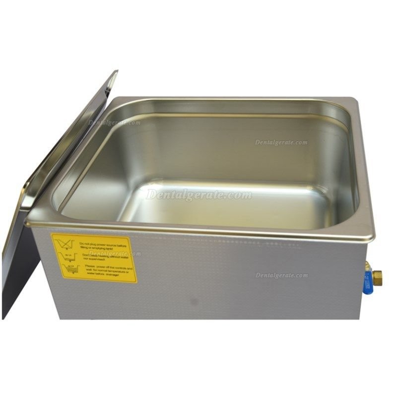 15L Industrie Digital Edelstahl Ultraschall-Reiniger Reinigungsmaschine JPS-60A