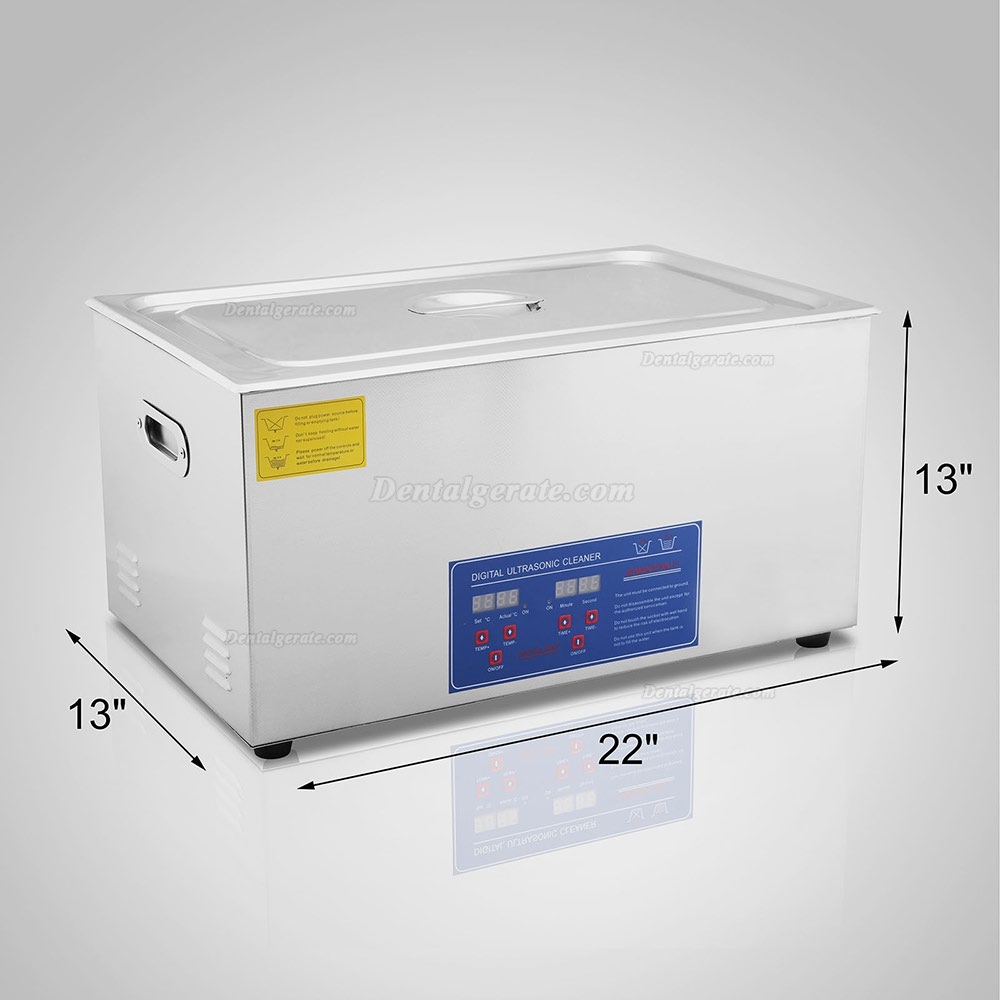 22L Industrie Digital Edelstahl Ultraschall-Reiniger Reinigungsmaschine JPS-80A