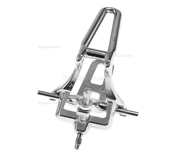Dentallaborartikulator JT-07 verchromt, voll hoch gew&ouml;lbt, verstellbar, klein