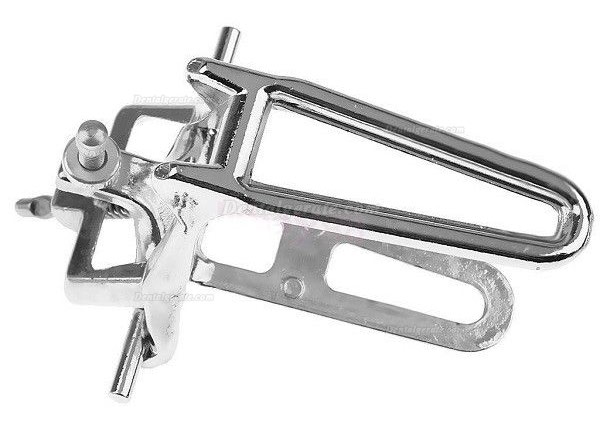 Dentallaborartikulator JT-07 verchromt, voll hoch gew&ouml;lbt, verstellbar, klein