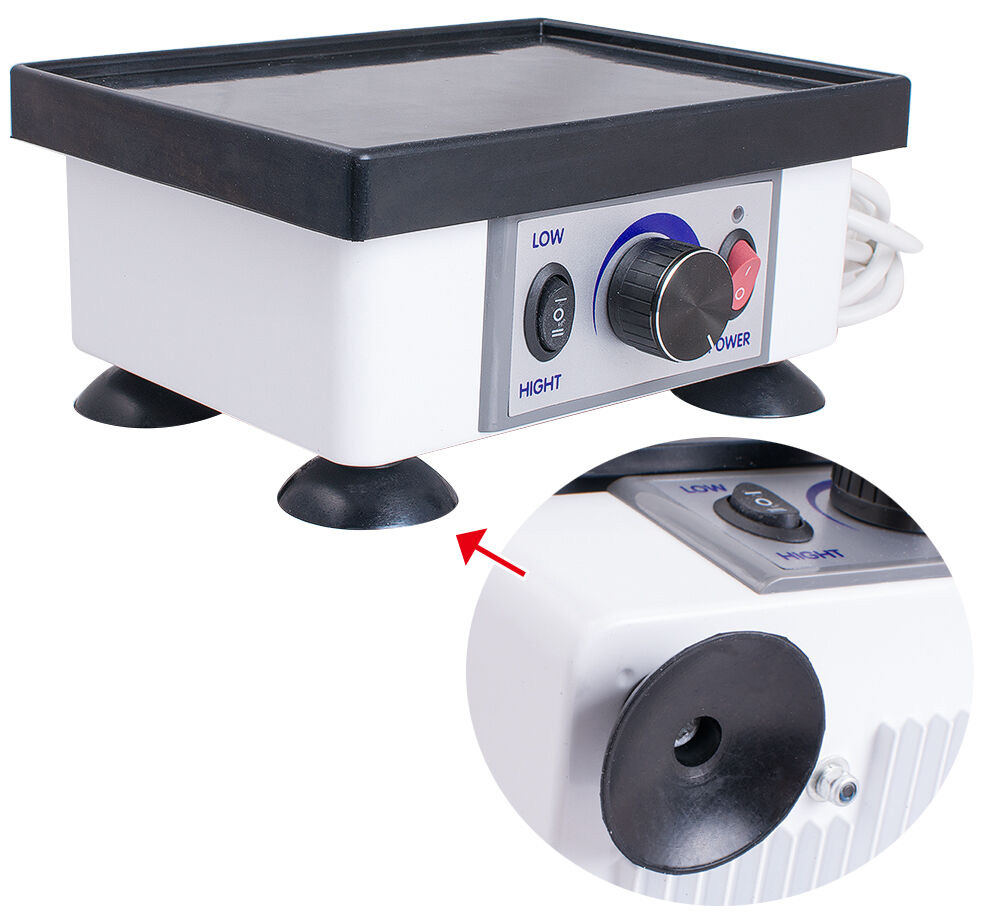 JINTAI® JT‑51B Dentallabor‑Rüttler, quadratisches Modell, für 110 V / 220 V