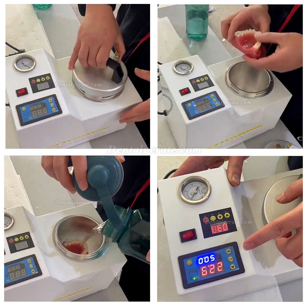 JINGUANG JG-221 Tragbarer Digitaler Polymerisationsger&auml;te Dentaler Automatischer Drucktopf