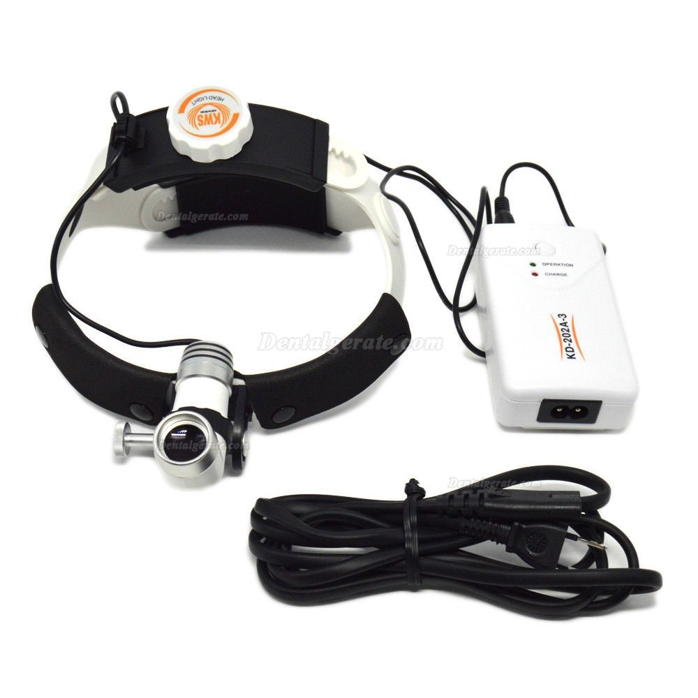 3 W LED AC/DC Scheinwerfer f&uuml;r ENT/Dental/Veterin&auml;r/Micro Kunststoff KD-202A-3