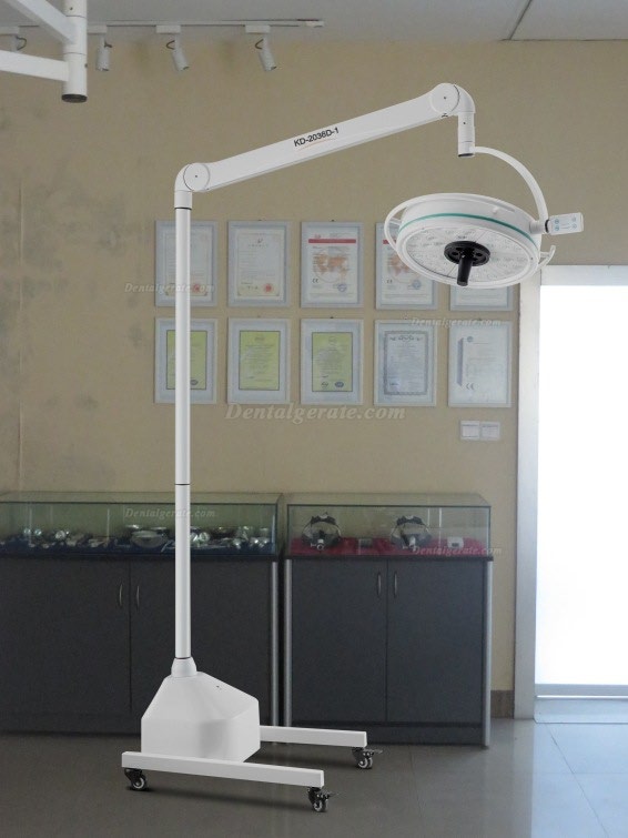 108W LED tragbare schattenlose Lampe Chirurgische medizinische Untersuchungsleuchte KWS KD-2036D-3 108W LED tragbare schattenlose Lampe Chirurgische medizinische Untersuchungsleuchte KWS KD-2036D-3