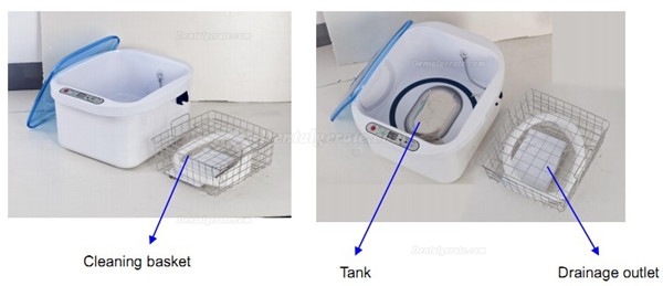 Hause verwendete KD-6001 Ultrasonic und Ozone Gem&uuml;se / Obst-Sterilisator