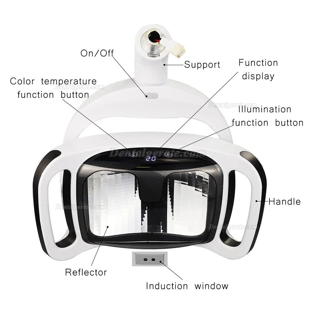 KY KY-P152 LED Lampe in zahnarztst&uuml;hle, Operationsleuchte mit Sensorschalter (22 mm, 4 LEDs)