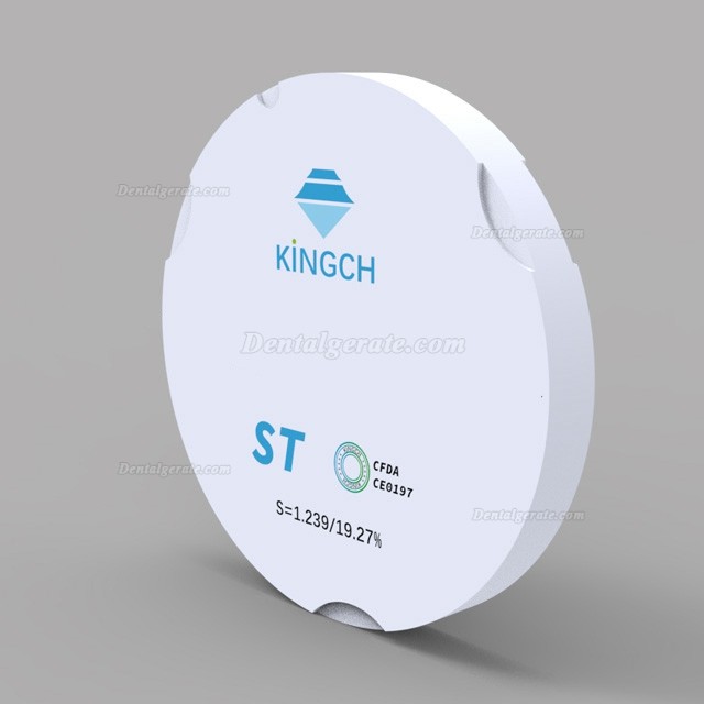 Kingch® 95*10-25mm ST/HT Dentallabor Zirkon Ronden Zirkonoxid Fräsrohlinge (für Zirkon Zahn Cad/Cam Fräsmaschine) Kingch® 95*10-25mm ST/HT Dentallabor Zirkon Ronden Zirkonoxid Fräsrohlinge (für Zirkon Zahn Cad/Cam Fräsmaschine)