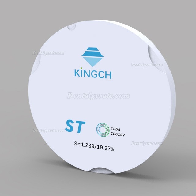 Kingch® 95*10-25mm ST/HT Dentallabor Zirkon Ronden Zirkonoxid Fräsrohlinge (für Zirkon Zahn Cad/Cam Fräsmaschine) Kingch® 95*10-25mm ST/HT Dentallabor Zirkon Ronden Zirkonoxid Fräsrohlinge (für Zirkon Zahn Cad/Cam Fräsmaschine)