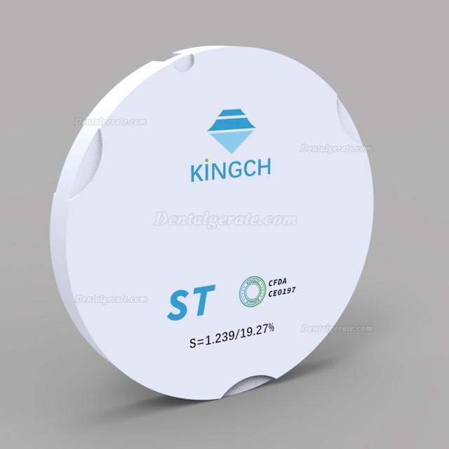Kingch® 95*10-25mm ST/HT Dentallabor Zirkon Ronden Zirkonoxid Fräsrohlinge (für Zirkon Zahn Cad/Cam Fräsmaschine) Kingch® 95*10-25mm ST/HT Dentallabor Zirkon Ronden Zirkonoxid Fräsrohlinge (für Zirkon Zahn Cad/Cam Fräsmaschine)