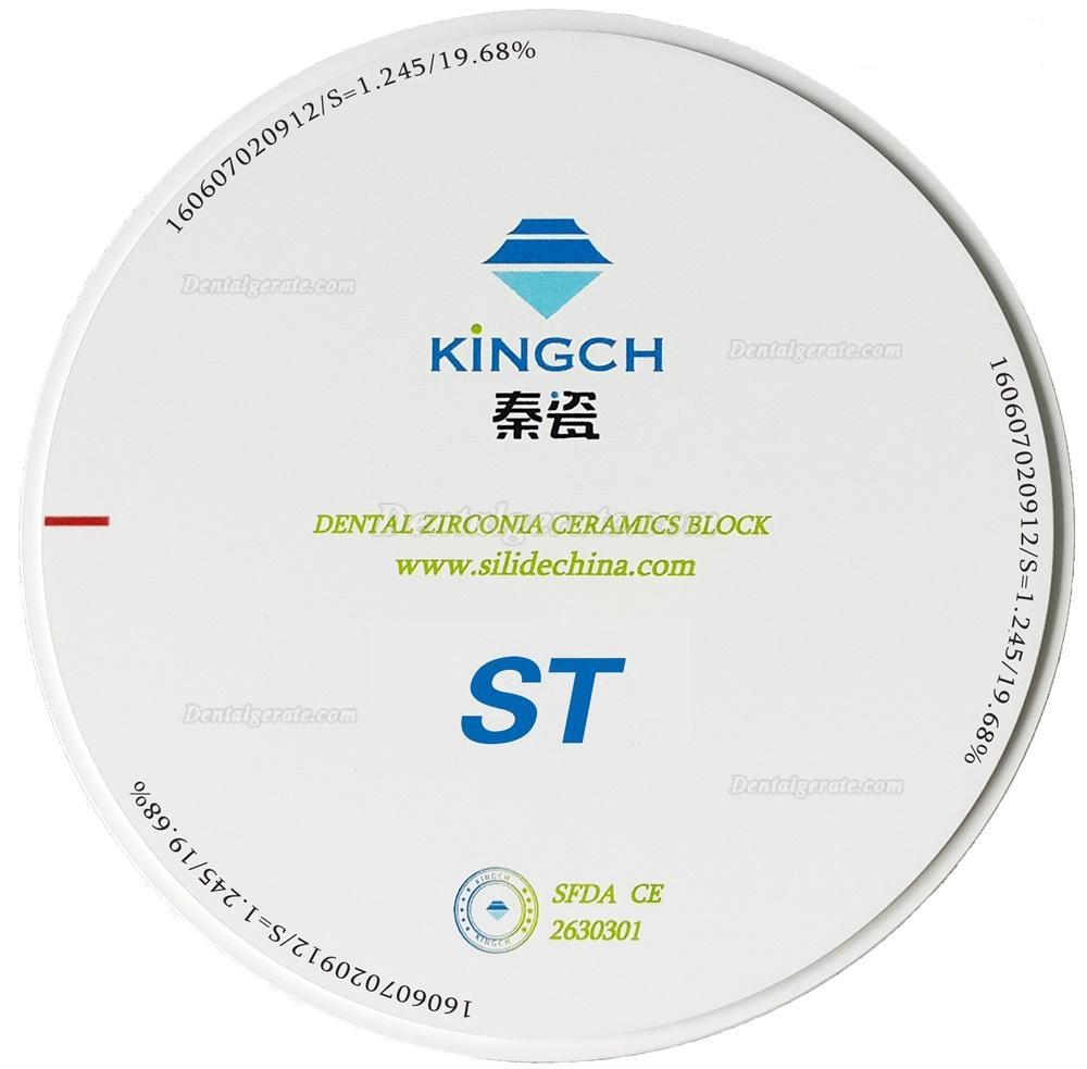 Kingch&reg; 98*10-25mm HT/ST Dentallabor Zirkon Ronden Zirkonoxid Fr&auml;srohlinge (f&uuml;r Open CAD/CAM Fr&auml;smaschine)