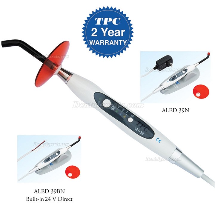 TPC ALED39N/ALED39BN LED Polymerisationslampe mit Kabel 1000mW/cm2 TPC ALED39N/ALED39BN LED Polymerisationslampe mit Kabel 1000mW/cm2