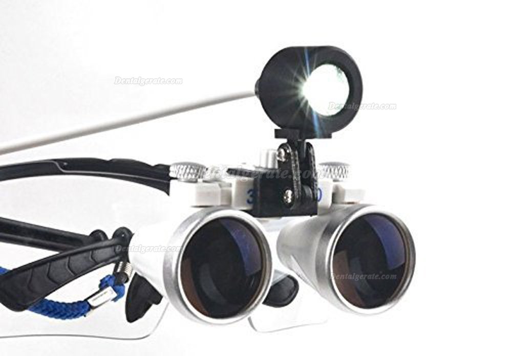 Dental Lupenbrille mit LED stirnlampen 3.5x420mm Dental Lupenbrille mit LED stirnlampen 3.5x420mm