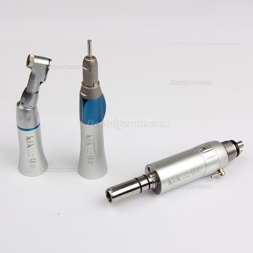 LY LY-L201 Zahnheilkunde Turbine Handst&uuml;ck+ Blau winkelst&uuml;ck + Luftmotor Handst&uuml;ck +Gerades Handst&uuml;ck Satz