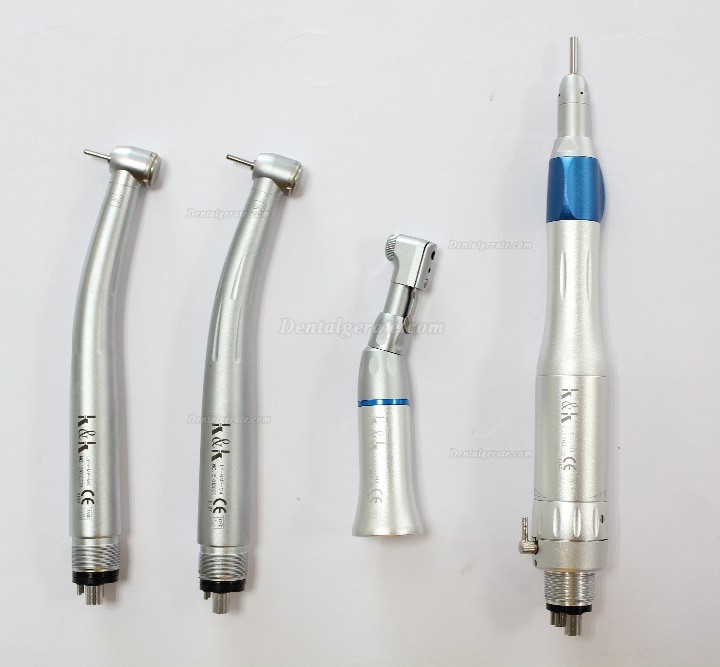 LY LY-L201 Zahnheilkunde Turbine Handstück+ Blau winkelstück + Luftmotor Handstück +Gerades Handstück Satz LY LY-L201 Zahnheilkunde Turbine Handstück+ Blau winkelstück + Luftmotor Handstück +Gerades Handstück Satz