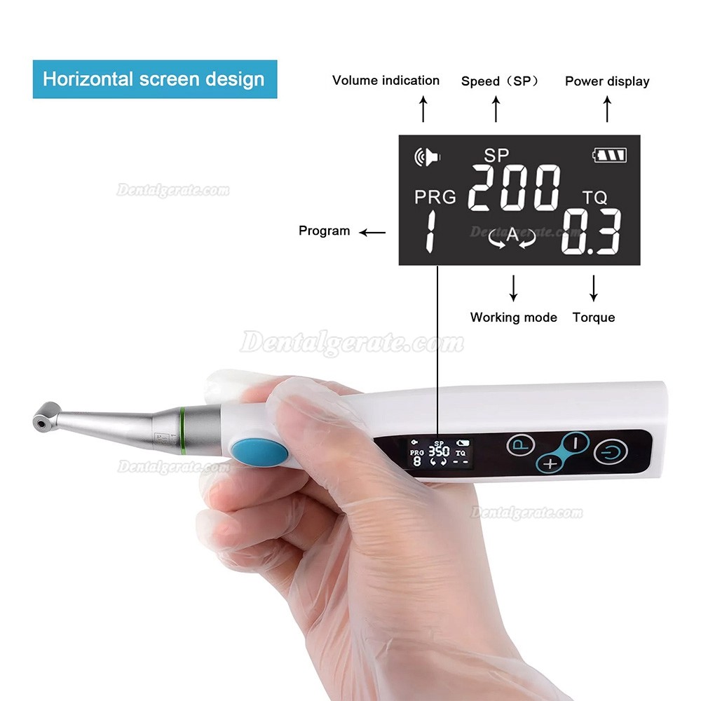LY LY M680 Dental 16:1 Kabelloser Endo Motor + 6 Wurzelkanalfeilen