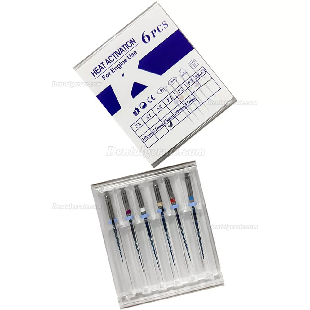 LY LY M680 Dental 16:1 Kabelloser Endo Motor + 6 Wurzelkanalfeilen