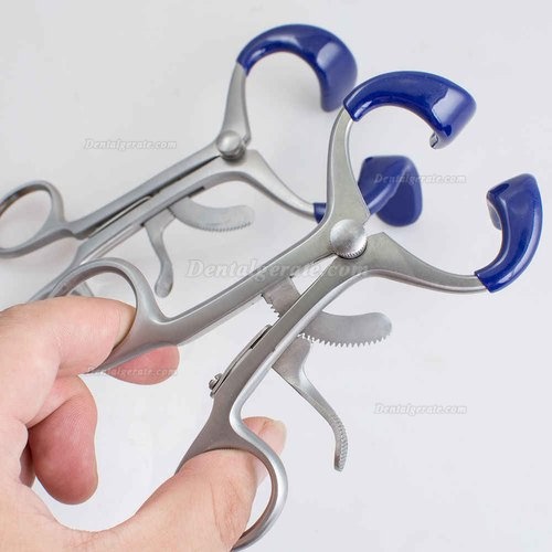 Dental Mund&ouml;ffner Wangenretraktor 4,75 Zoll lang mit Silikonkissen