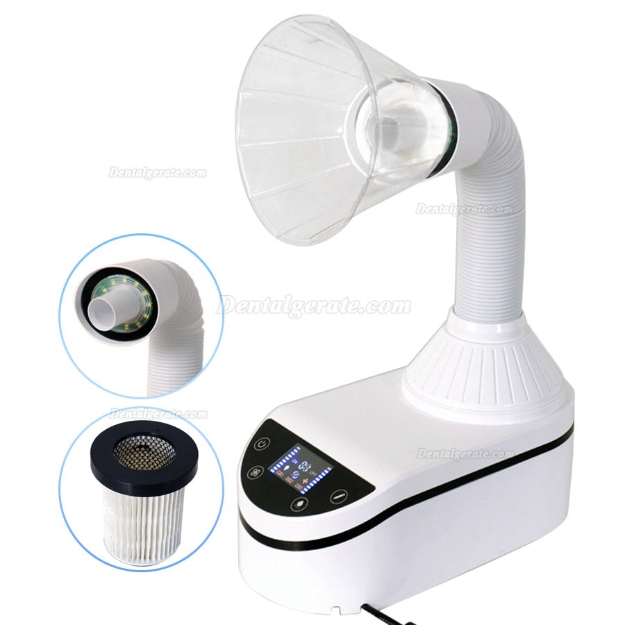 Zahntechnik Absaugung / Absaugger&auml;t f&uuml;r Dentallabore 230W mit LED-Lampe