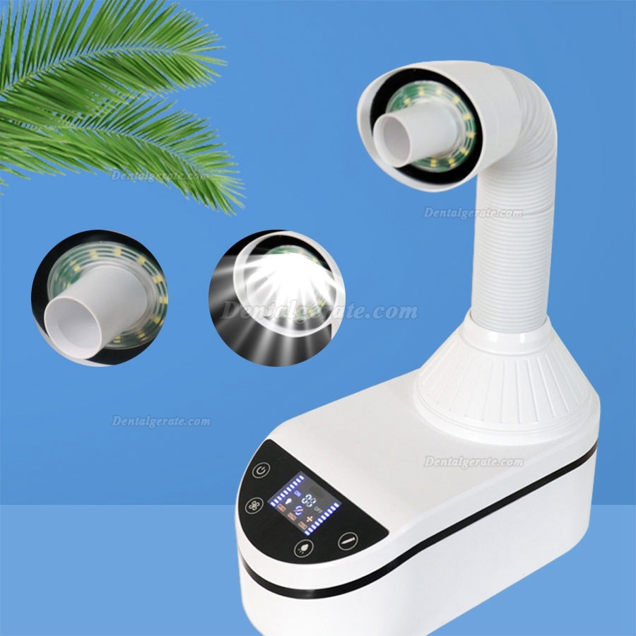 Zahntechnik Absaugung / Absaugger&auml;t f&uuml;r Dentallabore 230W mit LED-Lampe