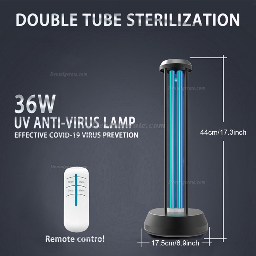 38 Watt UV + Ozone Desinfektionslampe f&uuml;r das Schlafzimmer zu Hause Sterilisationslampe