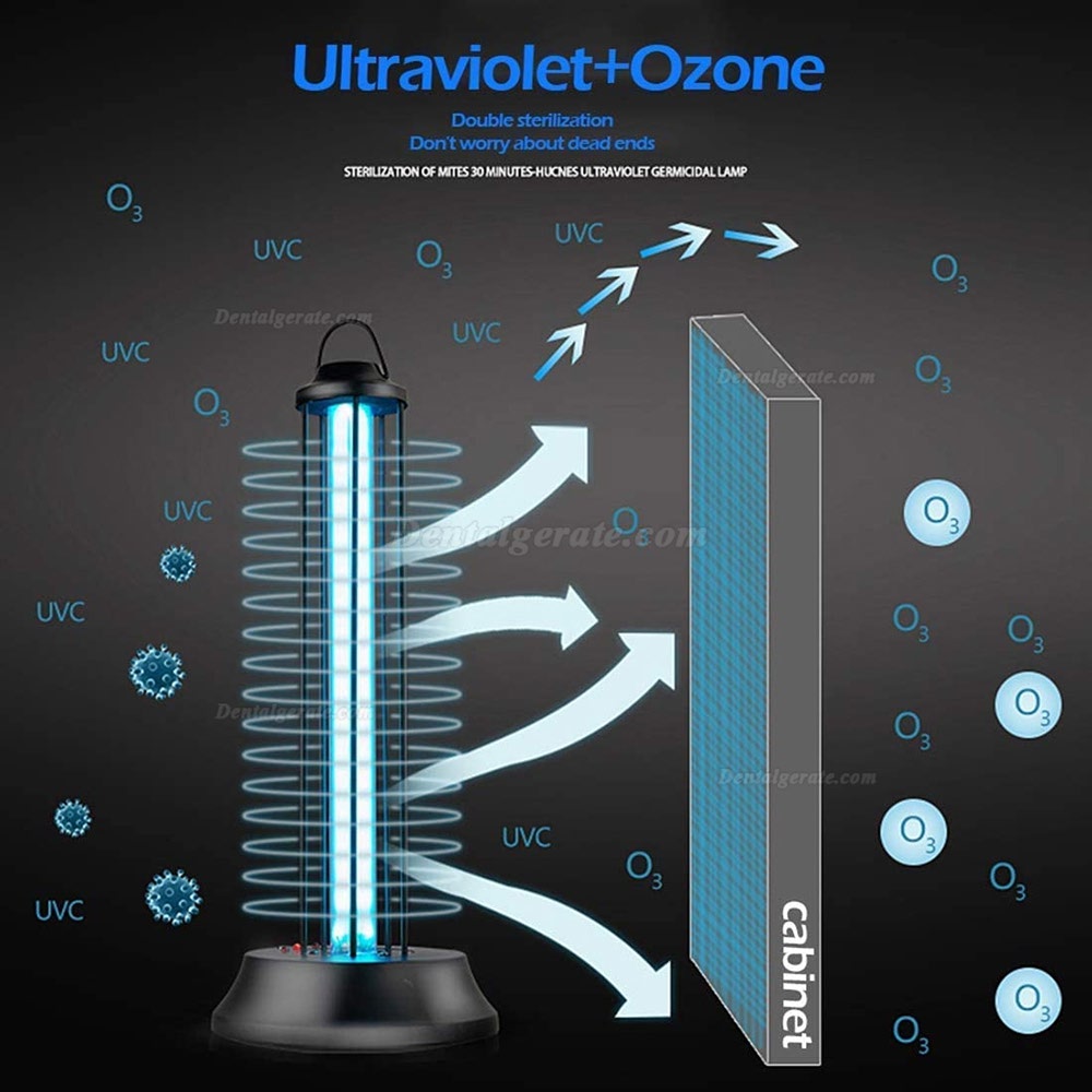 38 Watt UV + Ozone Desinfektionslampe f&uuml;r das Schlafzimmer zu Hause Sterilisationslampe