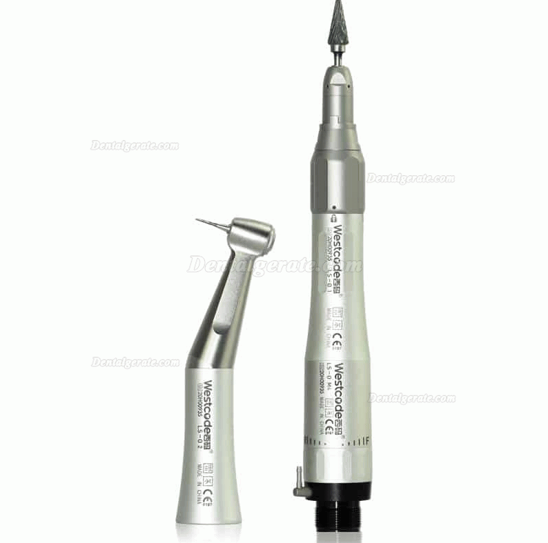 Westcode M-L305 Dental Winkelstück + Gerade + Luftmotor Kit mit Internem Wasserspray Westcode M-L305 Dental Winkelstück + Gerade + Luftmotor Kit mit Internem Wasserspray