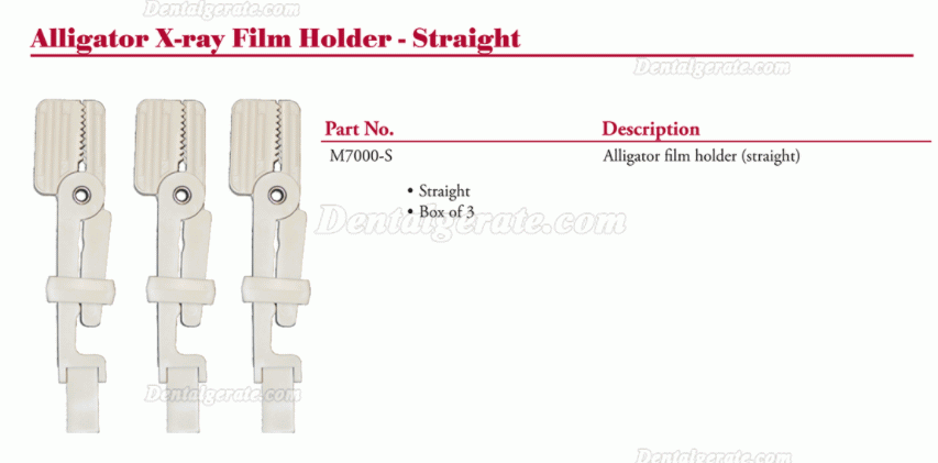 TPC Alligator röntgenhalter zahnmedizin 3 Stück/ Box TPC Alligator röntgenhalter zahnmedizin 3 Stück/ Box